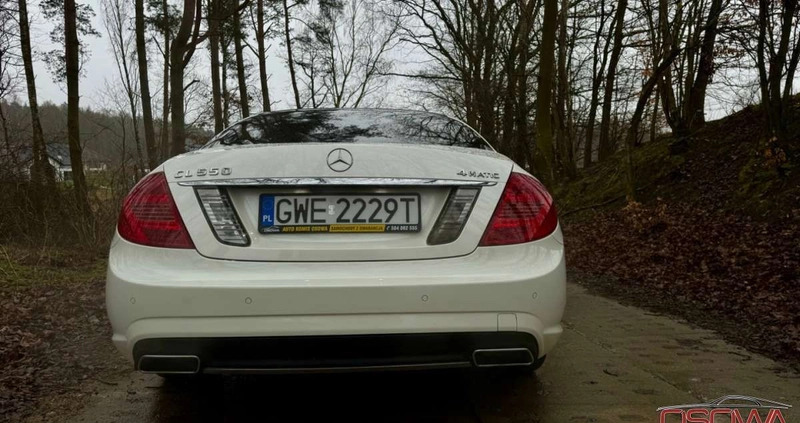 Mercedes-Benz CL cena 129999 przebieg: 183000, rok produkcji 2012 z Biskupiec małe 781